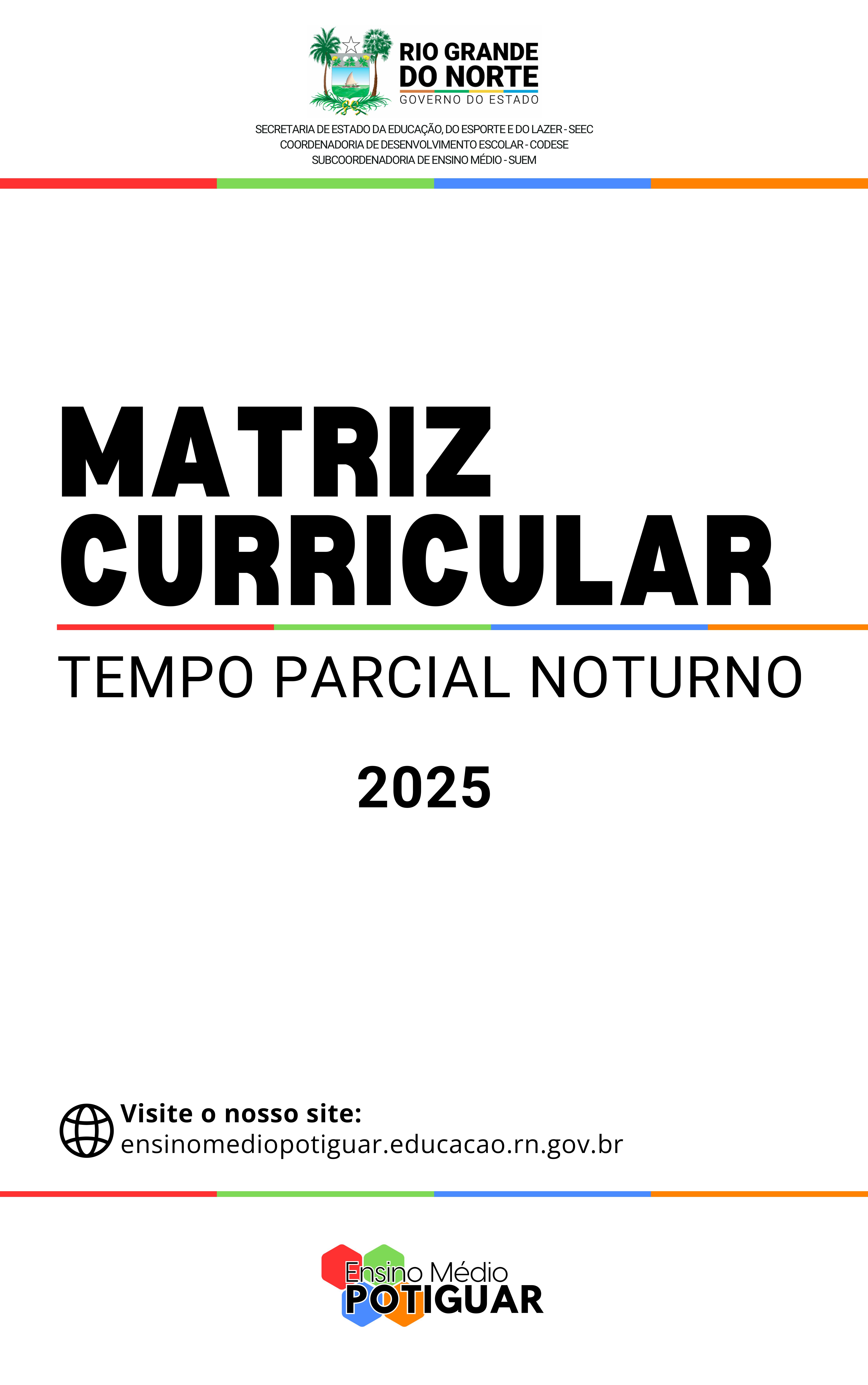 Matriz Curricular - Noturno (2025)