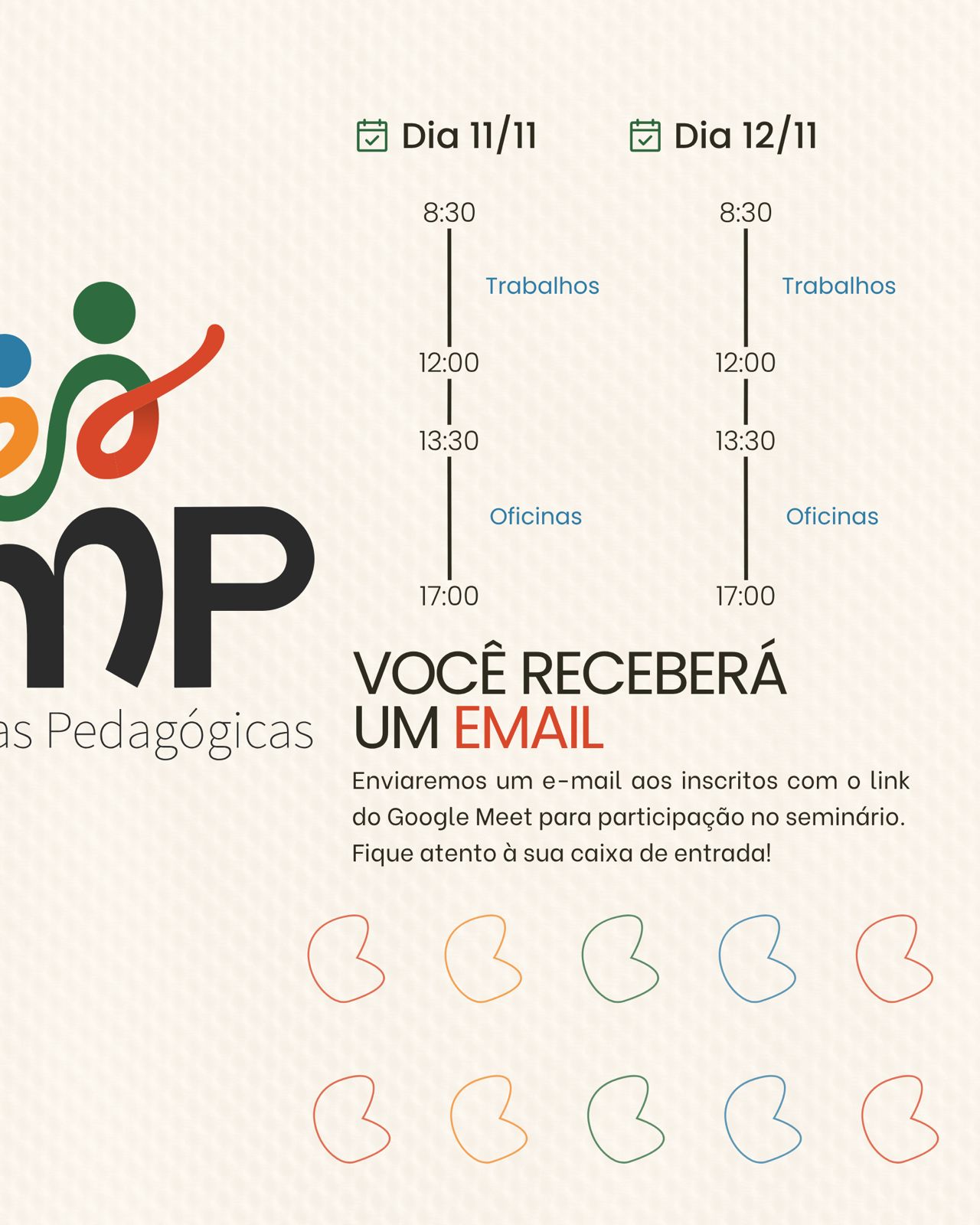 Programação dia 10/11